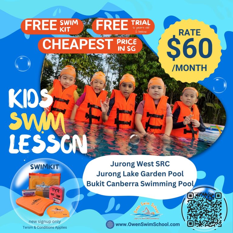 Cheapest swimming lesson in Singapore