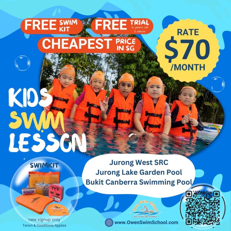 Cheapest swimming lesson in Singapore